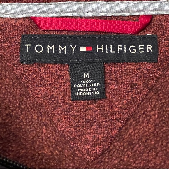 Tommy Hilfiger 1/4 Zip Men's Fleece Cozy Jacket Size Medium - Picture 5 of 6